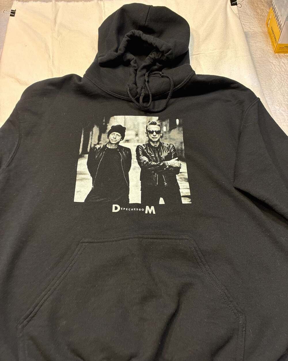 Depeche Mode Memento Mori World Tour 2023 Alley Photo Hoodie Size M